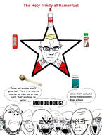 alcohol angry aryan blond bloodshot_eyes blue_eyes cigarette comic concerned crack crying drugs frown glasses milkshake multiple_soyjaks open_mouth prime_(drink) soyjak speech_bubble star stubble subvariant:muscular_chud text thick_eyebrows trinity variant:chudjak variant:cryboy_soyjak variant:gapejak variant:soyak vodka // 1080x1428 // 517.5KB