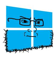 blue_skin closed_mouth concerned frown glasses logo microsoft operating_system soyjak stubble technology variant:classic_soyjak windows // 700x727 // 125.6KB