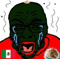 brown_skin clothes crying flag:mexico glasses latinx mexico open_mouth soyjak stinky stubble variant:rupturejak // 423x416 // 49.3KB