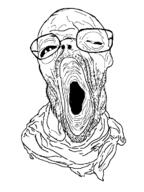 baby beard crying glasses horror monster open_mouth resident_evil stubble variant:unknown video_game // 541x720 // 33.4KB