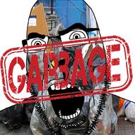 garbage glasses he_will_always_be_a_gem open_mouth soyjak stamp stubble text variant:cobson // 721x720 // 653.2KB
