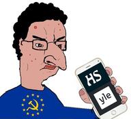 acne angry closed_mouth communism european_union glasses hair hammer_and_sickle holding_object judaism phone soyjak soyjak_holding_phone variant:chudjak // 586x534 // 33.3KB