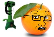 evil food froot froot_(user) fruit orange orange_(fruit) scared soyjak subvariant:hornyson variant:cobson variant:soyak // 1053x720 // 691.0KB