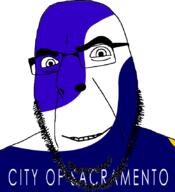 auto_generated blue california capital flag glasses looking_at_you open_mouth purple sacramento smile soyjak state stubble united_states variant:cobson white // 775x849 // 93.2KB