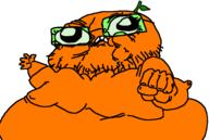 anti_froot clothes fat fist froot glasses open_mouth orange_skin stem stubble variant:brojak // 1704x1144 // 50.1KB