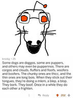 animal dog glasses open_mouth reddit screenshot snout soyjak text variant:dogjak whisker // 1071x1438 // 381.9KB