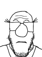 balding dilbert glasses wally_(dilbert) // 600x800 // 100.8KB