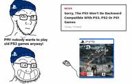 beanie calarts closed_mouth clothes demons_souls glasses grin hat looking_up playstation smile sony soyjak stubble text variant:classic_soyjak video_game // 2846x1824 // 466.2KB