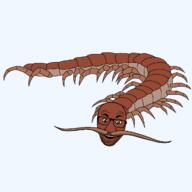 animal antenna bug centipede full_body glasses open_mouth soyjak stubble transparent variant:el_perro_rabioso // 1200x1200 // 60.4KB
