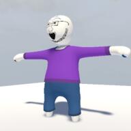 3d 3d_model clothes full_body glasses human_fall_flat open_mouth soyjak stubble t_pose variant:soyak vector vector_pose video_game // 256x256 // 48.1KB