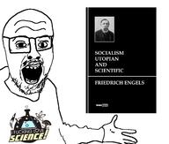 arm friedrich_engels glasses hand hoodie i_fucking_love_science mr_beast mustache open_mouth science scientific_socialism scientist showing_something socialism soyjak stubble variant:unknown // 1272x1080 // 262.1KB