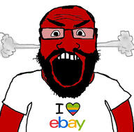 beard clothes ebay fume glasses hair heart i_love logo open_mouth red_skin soyjak text tshirt variant:science_lover // 800x789 // 235.3KB
