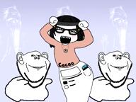 animated arm avengers balding beanie blush caramelldansen closed_eyes closed_mouth clothes dance dancing_swede dress ear eyelashes female glasses hair hand hands_up happy hat multiple_soyjaks necklace nintendo nintendo_switch open_mouth redraw smile soyjak stretched_mouth stubble subvariant:wewjak variant:a24_slowburn_soyjak variant:gapejak variant:impish_soyak_ears variant:soyak variant:soytan video video_game // 720x540, 24.6s // 5.6MB