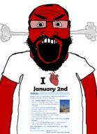 1613 1680 1941 1944 1963 1967 angry arm beard clothes country glasses january january_2 open_mouth red soyjak steam subvariant:science_lover text variant:markiplier_soyjak wikipedia // 1440x1984 // 690.0KB