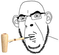 corn_cob_pipe ear eyebrows glasses nose pipe puckered_lips variant:cobson // 1545x1447 // 266.4KB