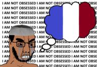 angry arab beard bloodshot_eyes brown_skin clenched_teeth country countrywar crying flag flag:france france hair i_am_not_obsessed islam obsession rent_free taqiyah text thick_eyebrows thought_bubble variant:chudjak // 1170x814 // 73.9KB