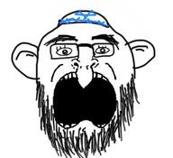 beard israeli judaism kike open_mouth variant:kikeson // 255x232 // 18.1KB