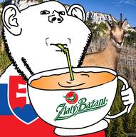 animal beer cup drinking flag irl_background mug slovakia stubble variant:impish_soyak_ears // 498x501 // 272.1KB