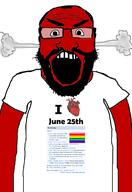 1632 1658 1866 1874 1944 1950 1978 1995 2022 angry arm auto_generated beard clothes country glasses june june_25 open_mouth rainbow_flag red soyjak steam subvariant:science_lover text variant:markiplier_soyjak wikipedia // 1440x2096 // 572.9KB
