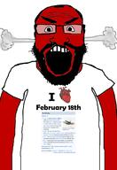 1564 1766 1850 1937 1943 1977 2013 angry arm auto_generated beard clothes country february february_18 glasses open_mouth red soyjak steam subvariant:science_lover text variant:markiplier_soyjak wikipedia // 1440x2096 // 598.4KB