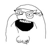 cartoon ear family_guy glasses hair open_mouth peter_griffin soyjak stubble variant:unknown // 736x823 // 58.6KB
