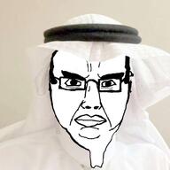 angry arab background clothes glasses hair irl keffiyeh subvariant:chudjak_front thawb variant:chudjak // 800x800 // 34.6KB