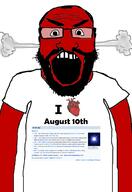 847 1628 1814 1844 1864 1890 1897 2007 angry arm august august_10 auto_generated beard clothes country glasses open_mouth red soyjak steam subvariant:science_lover text variant:markiplier_soyjak wikipedia // 1440x2096 // 613.5KB
