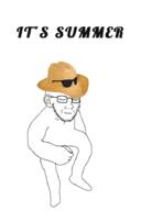 animated arm closed_eyes clothes dance ear full_body glasses hand hat its_over leg selfish_little_fuck soyjak stubble summer summer_hat sunglasses text variant:soyak // 600x900 // 1.7MB