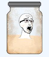 cum cum_jar glasses jar jarboy jizz nas neck open_mouth stubble variant:shatjak // 679x800 // 440.9KB