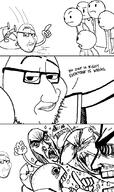 angry closed_mouth debate fight glasses internet ms_paint open_mouth rage_comic screaming smile stubble troll trollbait variant:smugjak // 642x1083 // 95.7KB