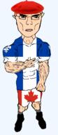 buff canada chud closed_mouth clothes flag flag:canada flag:quebec full_body glasses hair meta:tagme quebec subvariant:unbotheredchud variant:chudjak vein // 549x1268 // 165.0KB