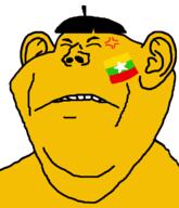 anger_mark angry asian burma closed_mouth ear frown hair soyjak variant:impish_soyak_ears yellow_skin // 600x700 // 21.3KB