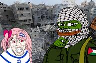 farelJak frog israel negev palestine pepe star_of_david zionism // 1658x1080 // 2.0MB