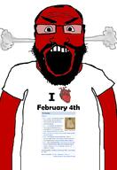 870 960 1740 1797 1820 1899 1952 2015 angry arm auto_generated beard clothes country february february_4 glasses open_mouth red soyjak steam subvariant:science_lover text variant:markiplier_soyjak wikipedia // 1440x2096 // 621.5KB