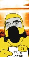 clothes fact glasses hazmat_suit irl_background nuclear text truth_nuke variant:cobson // 775x1500 // 462.2KB