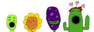4soyjaks cactus chomper closed_mouth friendship open_mouth peashooter plant plants_vs_zombies smile subvariant:soylita sunflower variant:a24_slowburn_soyjak variant:bernd variant:cobson variant:gapejak // 3085x1056 // 70.3KB