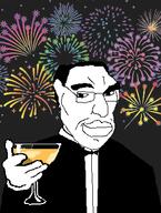 champagne fireworks new_year toast tux variant:chudjak // 289x382 // 101.0KB