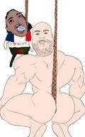 bloodshot_eyes broly_culo country flag france i_love nigger open_mouth rope stubble text variant:alicia variant:bernd yellow_teeth // 828x1326 // 156.3KB