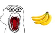 animal animated banana ear excited glasses monkey open_mouth stubble variant:unknown // 780x468 // 102.8KB