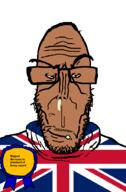 angry award beard brown_skin crying european flag flag:united_kingdom glasses mutt red_eyes soyjak subvariant:euromutt sweater united_kingdom variant:markiplier_soyjak // 591x900 // 49.1KB