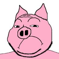 animal closed_mouth double_chin ear frown pig snout soyjak stubble subvariant:massjak subvariant:wholesome_soyjak variant:gapejak // 600x600 // 11.4KB