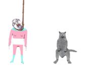 aarons_animals animal animated bloodshot_eyes cat cat_whips_it crying dance flag glasses hanging neovagina open_mouth rope soyjak stubble suicide tongue tranny variant:bernd // 470x332 // 221.4KB