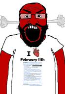 angry arm auto_generated beard clothes country february february_11 glasses open_mouth red soyjak steam subvariant:science_lover text variant:markiplier_soyjak wikipedia // 1440x2096 // 590.4KB