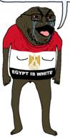 angry black_skin bloodshot_eyes clothes crying egypt flag flag:egypt full_body glasses naked nigger nsfw open_mouth penis shitskin small_penis soyjak speech_bubble_empty stubble tiny_black_pecker tshirt variant:et // 993x1955 // 215.6KB