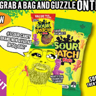 beard glasses hand middle_finger oh_my_god_she_is_so_attractive sour sour_patch_kids soyjak variant:logo yellow yellow_skin // 1080x1080 // 338.9KB
