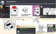 clothes comic cum discord exposed furry hat maga nsfw open_mouth penis porn racism stonetoss stubble text toriel toss tranny undertale variant:soyak white_skin // 1754x1080 // 522.2KB