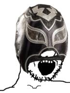 mask open_mouth rey_mysterio soyjak stubble variant:soyak wrestling wwe // 566x749 // 452.5KB