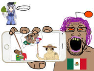 amerimutt anime award brown_skin buff chikacabra chino_kafuu crying cuck discord frog frogposting gochiusa grape groyper hanging holding_object holding_phone italy merge mexico nikocado_avocado open_mouth pepe phone reddit rope showing_something sombrero soyjak_holding_phone stubble subvariant:chudjak_front subvariant:phoneplier subvariant:phoneplier_horizontal subvariant:shoyta thinking thought_bubble variant:bernd variant:chudjak variant:gapejak variant:markiplier_soyjak // 2602x1980 // 1.8MB