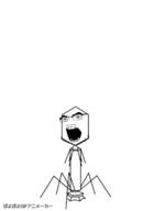 animated bacteriophage full_body glasses no_nose open_mouth poyopoyo soyjak stubble variant:cobson virus zoomzoom // 292x400 // 362.0KB