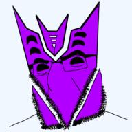 cartoon decepticon movie no_mouth purple_skin robot sci-fi soyjak transformers variant:cobson // 2048x2048 // 1.1MB